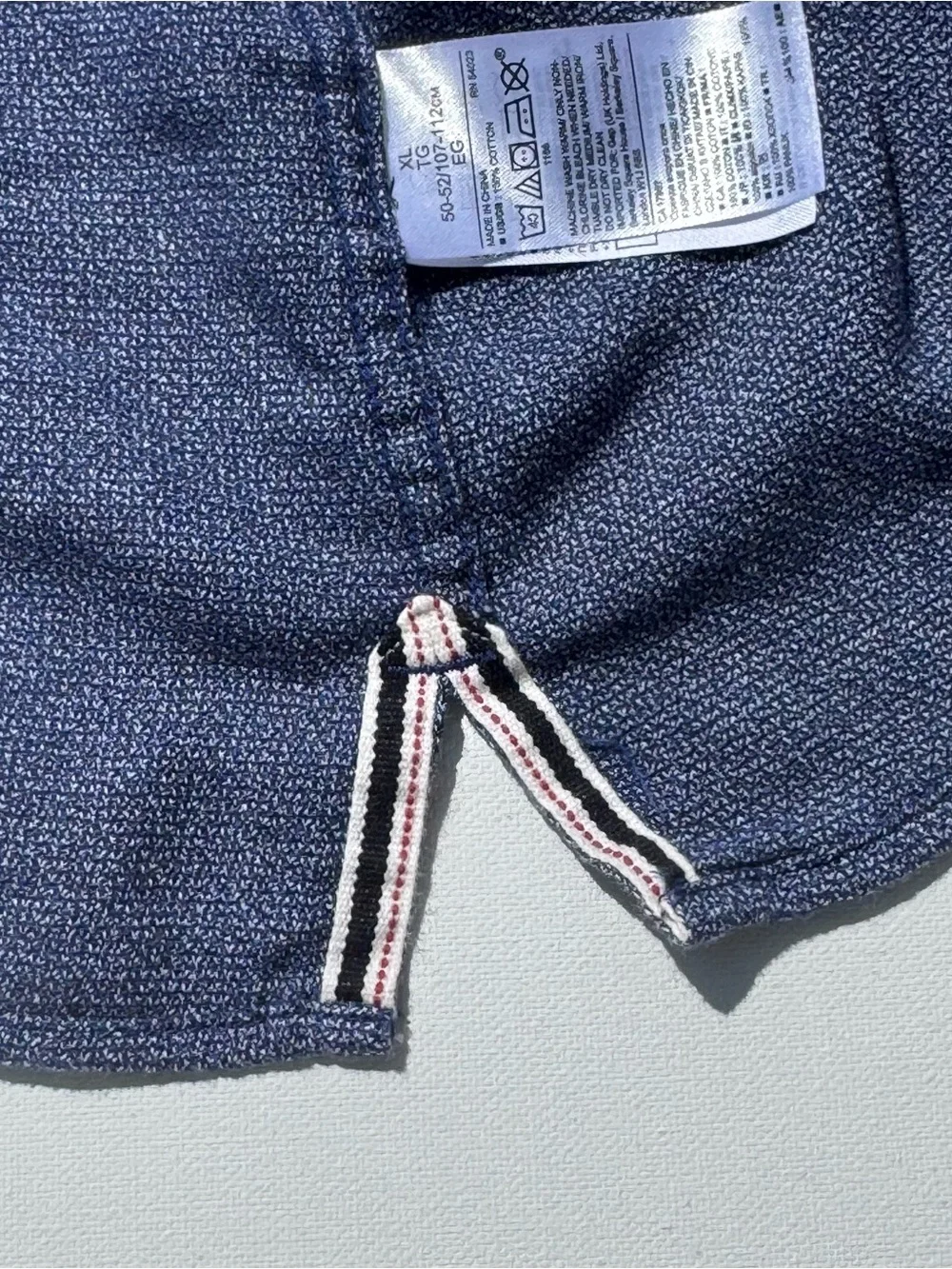 Banana Republic Indigo Button-Down Casual Shirt Camden Fit